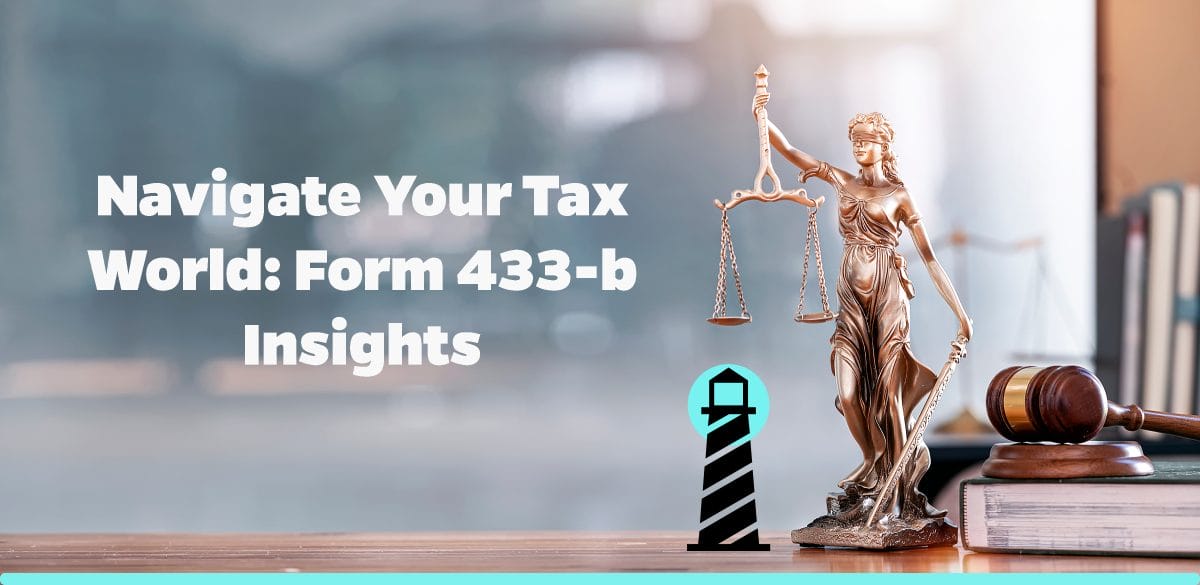 Navigate Your Tax World: Form 433-B Insights